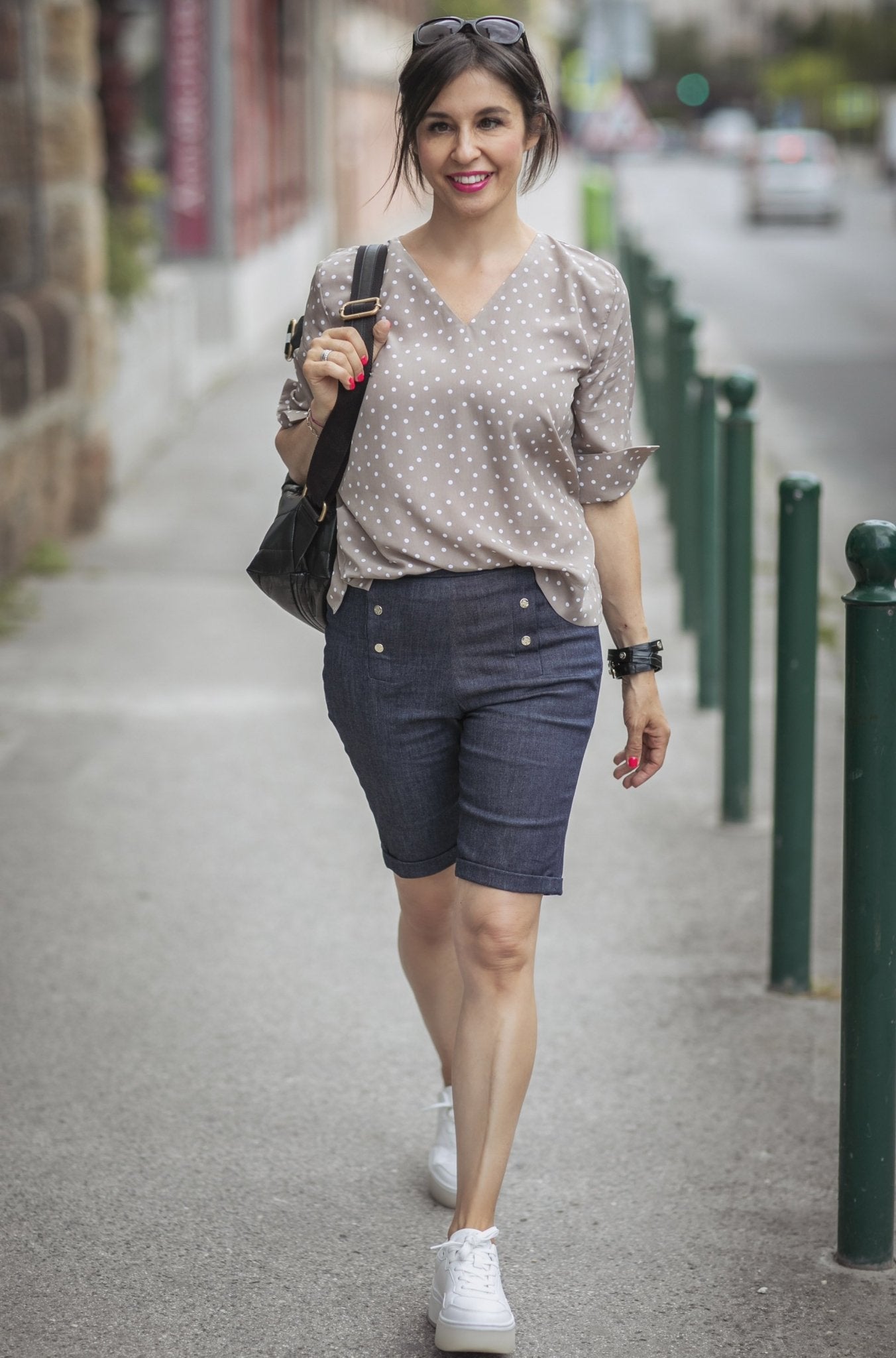 "The Corte bermuda" - denim