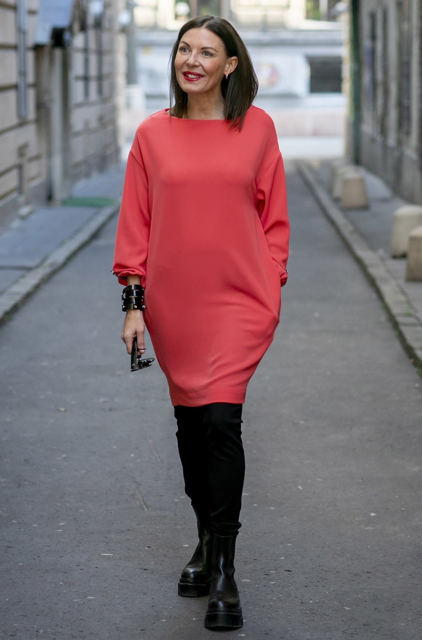 "The Prague Dress" -  royal blue